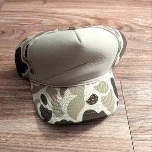NOS camo snapback trucker hat Nissin